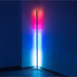 darrahopens Home & Garden > Lighting Modern - Colour RGB - Minimalist LED Corner Floor Lamp - White - Mood Lighting