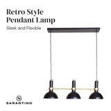Darrahopens Home & Garden > Lighting Sarantino 3-Light Hanging Pendant Lamp