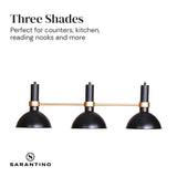 Darrahopens Home & Garden > Lighting Sarantino 3-Light Hanging Pendant Lamp