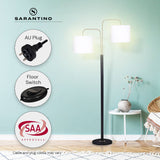 Darrahopens Home & Garden > Lighting Sarantino Black/Brass Finish Reading Light  Electric Table Lamp