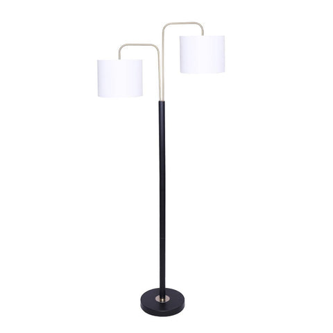Darrahopens Home & Garden > Lighting Sarantino Black/Brass Finish Reading Light  Electric Table Lamp
