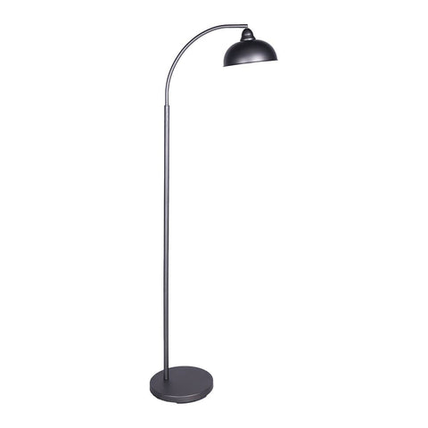 Darrahopens Home & Garden > Lighting Sarantino Dark Grey Floor Lamp Industrial Chic Adjustable Angle