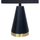 Darrahopens Home & Garden > Lighting Sarantino Metal Table Lamp in Black and Gold