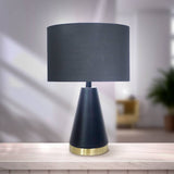 Darrahopens Home & Garden > Lighting Sarantino Metal Table Lamp in Black and Gold