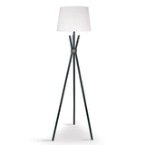 Darrahopens Home & Garden > Lighting Sarantino Tripod Floor Lamp in Metal and Antique Brass