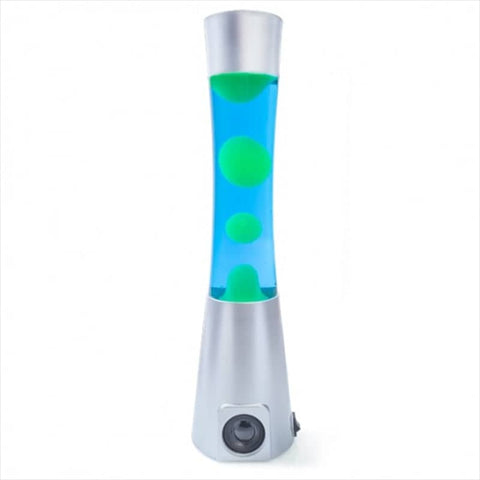 darrahopens Home & Garden > Lighting Silver/Blue/Yellow Motion Lamp Bluetooth Speaker