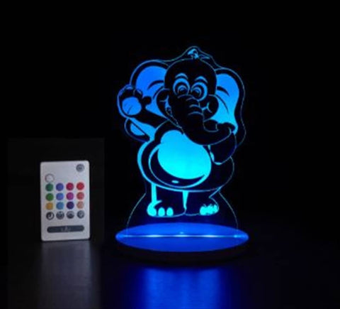 Darrahopens Home & Garden > Lighting Tulio Elephant Dream Light Lamp