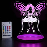 Darrahopens Home & Garden > Lighting Tulio Fairy Princess Dream Light Lamp