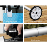 darrahopens Home & Garden > Pool & Accessories Aquabuddy 6.5x3m Pool Cover Rolloer Swimming Solar Blanket Covers Bubble Heater