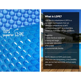 darrahopens Home & Garden > Pool & Accessories Aquabuddy 8x4.2m Pool Cover Roller Combo Solar Blanket Swimming Covers Bubble