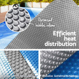 darrahopens Home & Garden > Pool & Accessories Aquabuddy 9.5M X5M Solar Swimming Pool Cover 400 Micron Outdoor Bubble Blanket