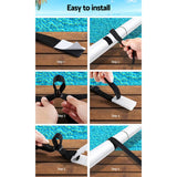 darrahopens Home & Garden > Pool & Accessories Aquabuddy Pool Cover Roller Attachment Straps Kit 8PCS for Swimming Solar Pool