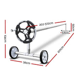 Darrahopens Home & Garden > Pool & Accessories Aquabuddy Pool Cover Solar Blanket Swimming Pool Roller Covers Bubble 8M X 4.2M