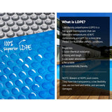 darrahopens Home & Garden > Pool & Accessories Aquabuddy Solar Swimming Pool Cover 8M X 4.2M - Blue