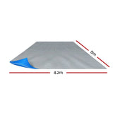 darrahopens Home & Garden > Pool & Accessories Aquabuddy Solar Swimming Pool Cover 8M X 4.2M - Blue