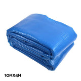 Darrahopens Home & Garden > Pool & Accessories Aquabuddy Solar Swimming Pool Cover Roller 10x4M Blanket Bubble Heater 500Micron