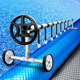 darrahopens Home & Garden > Pool & Accessories Aquabuddy Solar Swimming Pool Cover Roller Wheel Blanket Adjustable 10X4M