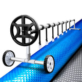 darrahopens Home & Garden > Pool & Accessories Aquabuddy Solar Swimming Pool Cover Roller Wheel Blanket Adjustable 10X4M