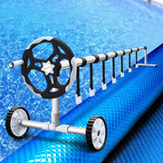 Darrahopens Home & Garden > Pool & Accessories Aquabuddy Swimming Pool Cover Pools Roller Wheel Solar Blanket Covers10X4M