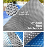 Darrahopens Home & Garden > Pool & Accessories Aquabuddy Swimming Pool Cover Roller 400 Micron Solar Blanket Outdoor 6.5M x 3M