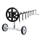 darrahopens Home & Garden > Pool & Accessories Aquabuddy Swimming Pool Cover Roller Reel Adjustable Solar Thermal Blanket