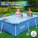 Darrahopens Home & Garden > Pool & Accessories Bestway 2.2m x 1.5m Above Ground Pool High Gauge PVC Construction 1200 Litre