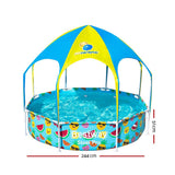 darrahopens Home & Garden > Pool & Accessories Bestway Above Ground Swimming Pool with Mist Shade