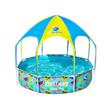 darrahopens Home & Garden > Pool & Accessories Bestway Above Ground Swimming Pool with Mist Shade