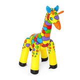 Darrahopens Home & Garden > Pool & Accessories Bestway Inflatable Giraffe Sprinkler Jumbo Sized Brightly Coloured 2m