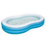 darrahopens Home & Garden > Pool & Accessories Bestway Inflatable Kids Pool Swimming Pool Family Pools 2.62m x 1.57m x 46cm