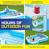 Darrahopens Home & Garden > Pool & Accessories Bestway Inflatable Sunsational Family Pool Mosaic Printed Base 1207L