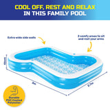 Darrahopens Home & Garden > Pool & Accessories Bestway Inflatable Sunsational Family Pool Mosaic Printed Base 1207L