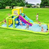 darrahopens Home & Garden > Pool & Accessories Bestway Inflatable Water Pack Pool Slide Castle Playground H2OGO Splash Course