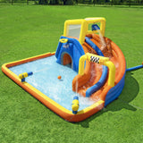 darrahopens Home & Garden > Pool & Accessories Bestway Inflatable Water Slide Jumping Castle Double Slides for Pool Playground