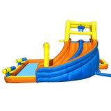 darrahopens Home & Garden > Pool & Accessories Bestway Inflatable Water Slide Jumping Castle Double Slides for Pool Playground