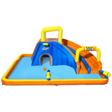 darrahopens Home & Garden > Pool & Accessories Bestway Inflatable Water Slide Jumping Castle Double Slides for Pool Playground
