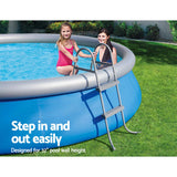 darrahopens Home & Garden > Pool & Accessories Bestway Ladder Above Ground Swimming Pools 84cm 32 inch Deep Removable Steps