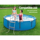 darrahopens Home & Garden > Pool & Accessories Bestway Ladder Above Ground Swimming Pools 84cm 32 inch Deep Removable Steps