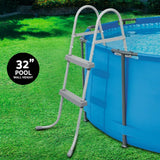 darrahopens Home & Garden > Pool & Accessories Bestway Ladder Above Ground Swimming Pools 84cm 32 inch Deep Removable Steps