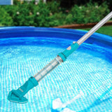Darrahopens Home & Garden > Pool & Accessories Bestway Pool Cleaner Cordless with Pole Swimming Pool Automatic Vacuum 2.5M