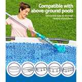 Darrahopens Home & Garden > Pool & Accessories Bestway Pool Cleaner Cordless with Pole Swimming Pool Automatic Vacuum 2.5M