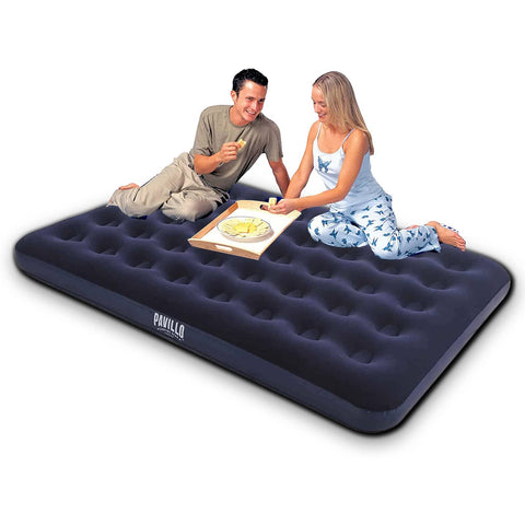 Darrahopens Home & Garden > Pool & Accessories Bestway Queen Inflatable Air Bed Indoor/Outdoor Heavy Duty Durable Camping