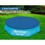 darrahopens Home & Garden > Pool & Accessories Bestway Solar Pool Cover Blanket for Swimming Pool 10ft 305cm Round Pool 58241