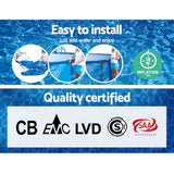 Darrahopens Home & Garden > Pool & Accessories Bestway Swimming Pool Above Ground Frame Pools Outdoor Steel Pro 2.2 X 1.5M