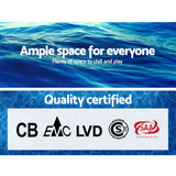 darrahopens Home & Garden > Pool & Accessories Bestway Swimming Pool Above Ground Pools Filter Pump 3.66M Power Steel Frame
