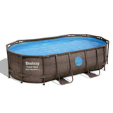 darrahopens Home & Garden > Pool & Accessories Bestway Swimming Pool Above Ground Pools Power Steel Frame Filter Pump 4.27M
