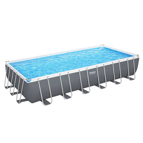 Darrahopens Home & Garden > Pool & Accessories Bestway Swimming Pool Frame Above Ground Pools Rectangular Filter Pump Ladder 7M