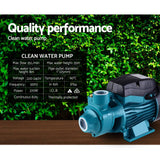 darrahopens Home & Garden > Pool & Accessories Giantz Peripheral Water Pump Clean Garden Farm Rain Tank Irrigation Electric QB60