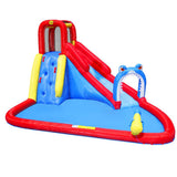 darrahopens Home & Garden > Pool & Accessories Happy Hop Water Park Inflatable Water Slide Jumping Castle Splash Toy Outdoor