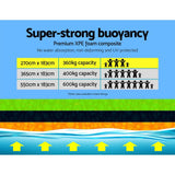 darrahopens Home & Garden > Pool & Accessories Weisshorn Floating Mat Water Slide Park Stand Up Paddle Pool Sea 270cm